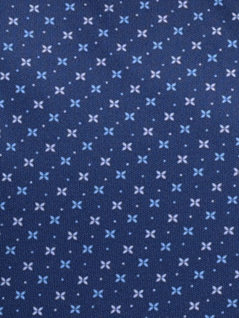 NWT Collars & Co Semi-Spread Collar Polo Los Cabos Blue Star Size M - Picture 4 of 7